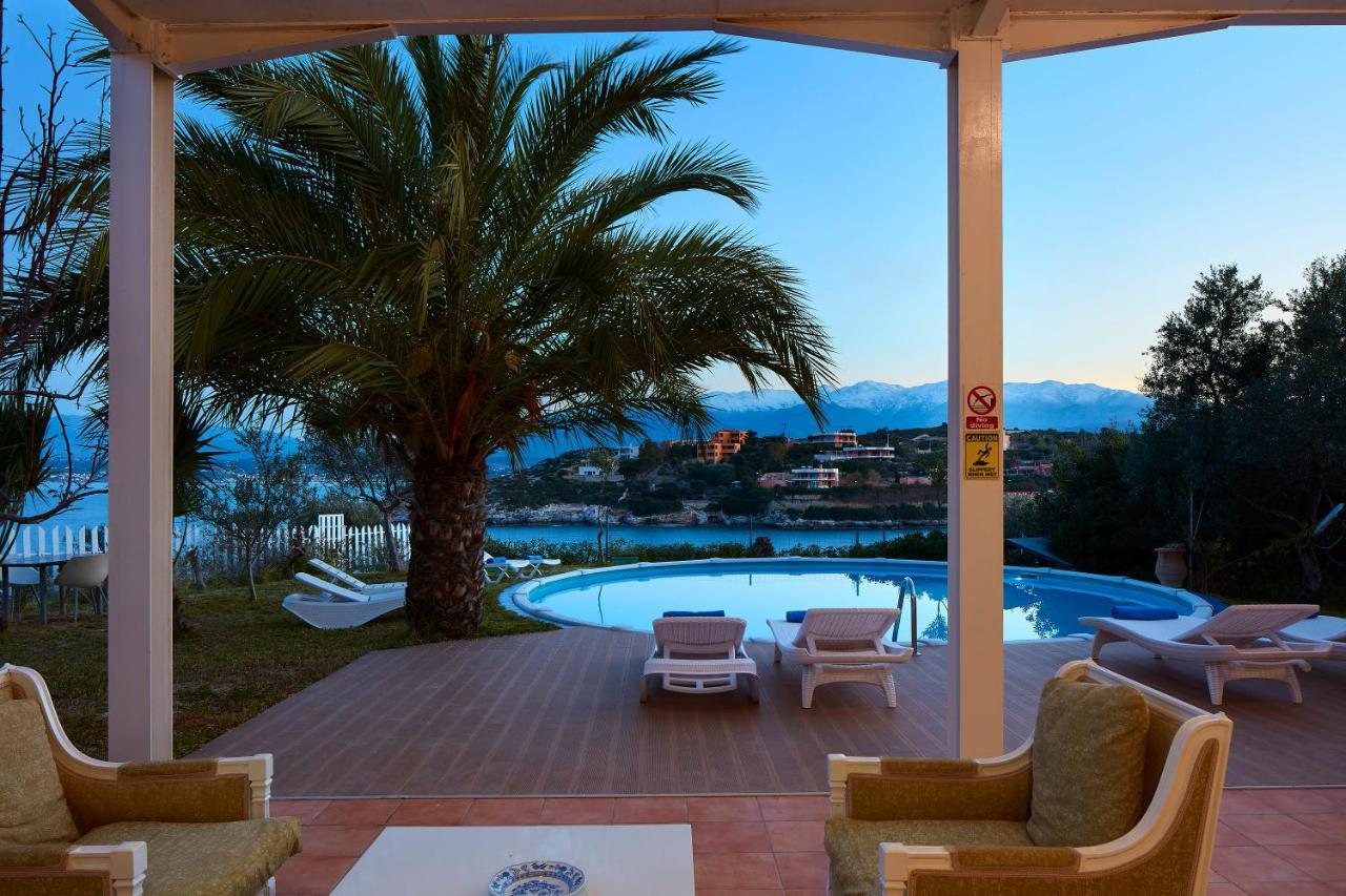 Seafront Villa Longobardi Ханья Экстерьер фото