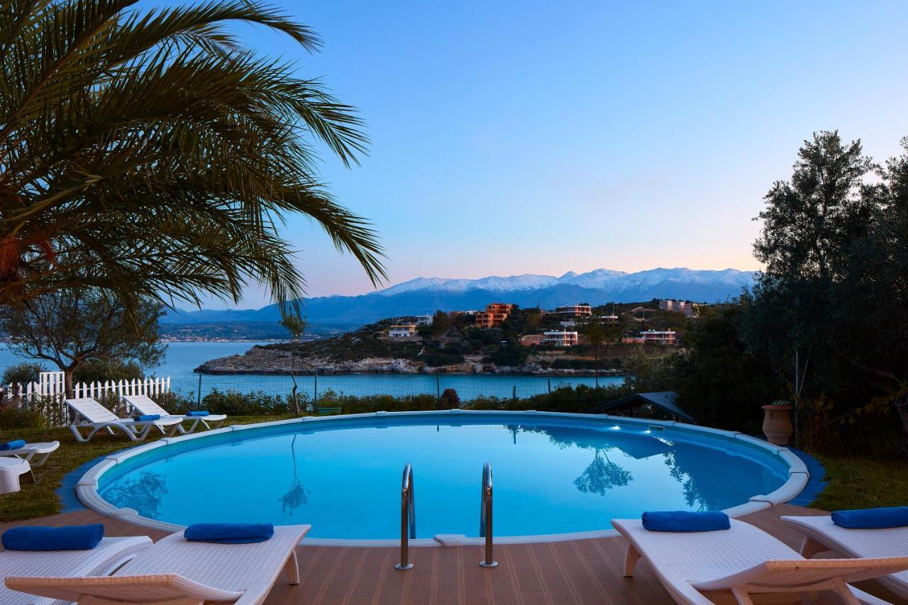 Seafront Villa Longobardi Ханья Экстерьер фото
