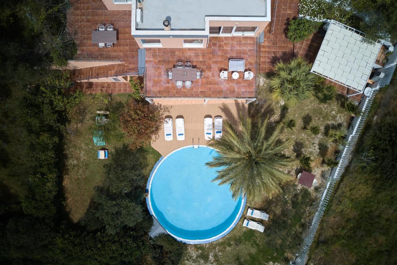 Seafront Villa Longobardi Ханья Экстерьер фото