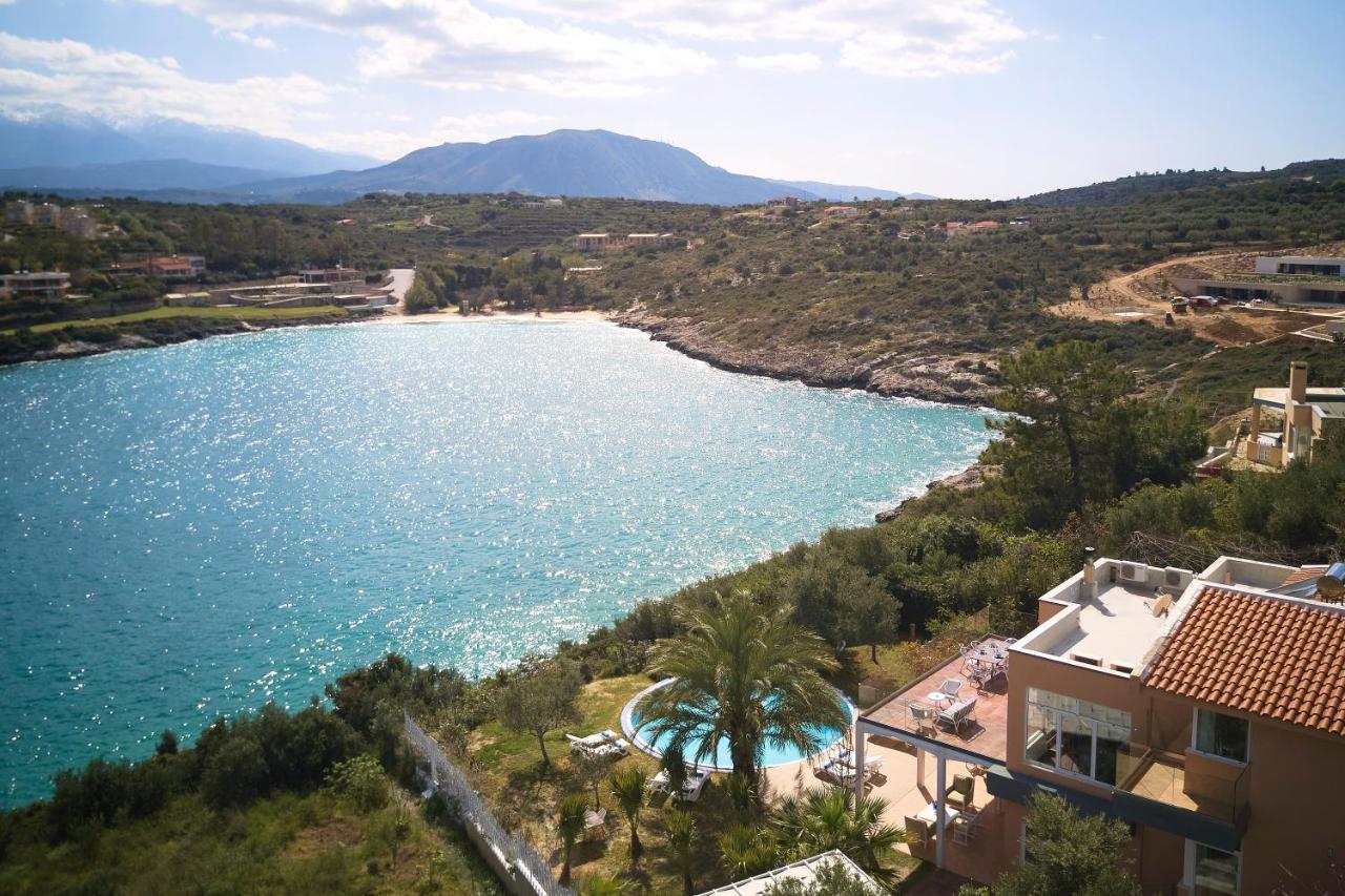Seafront Villa Longobardi Ханья Экстерьер фото