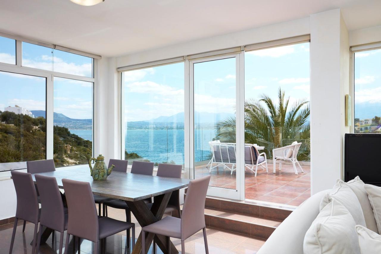 Seafront Villa Longobardi Ханья Экстерьер фото