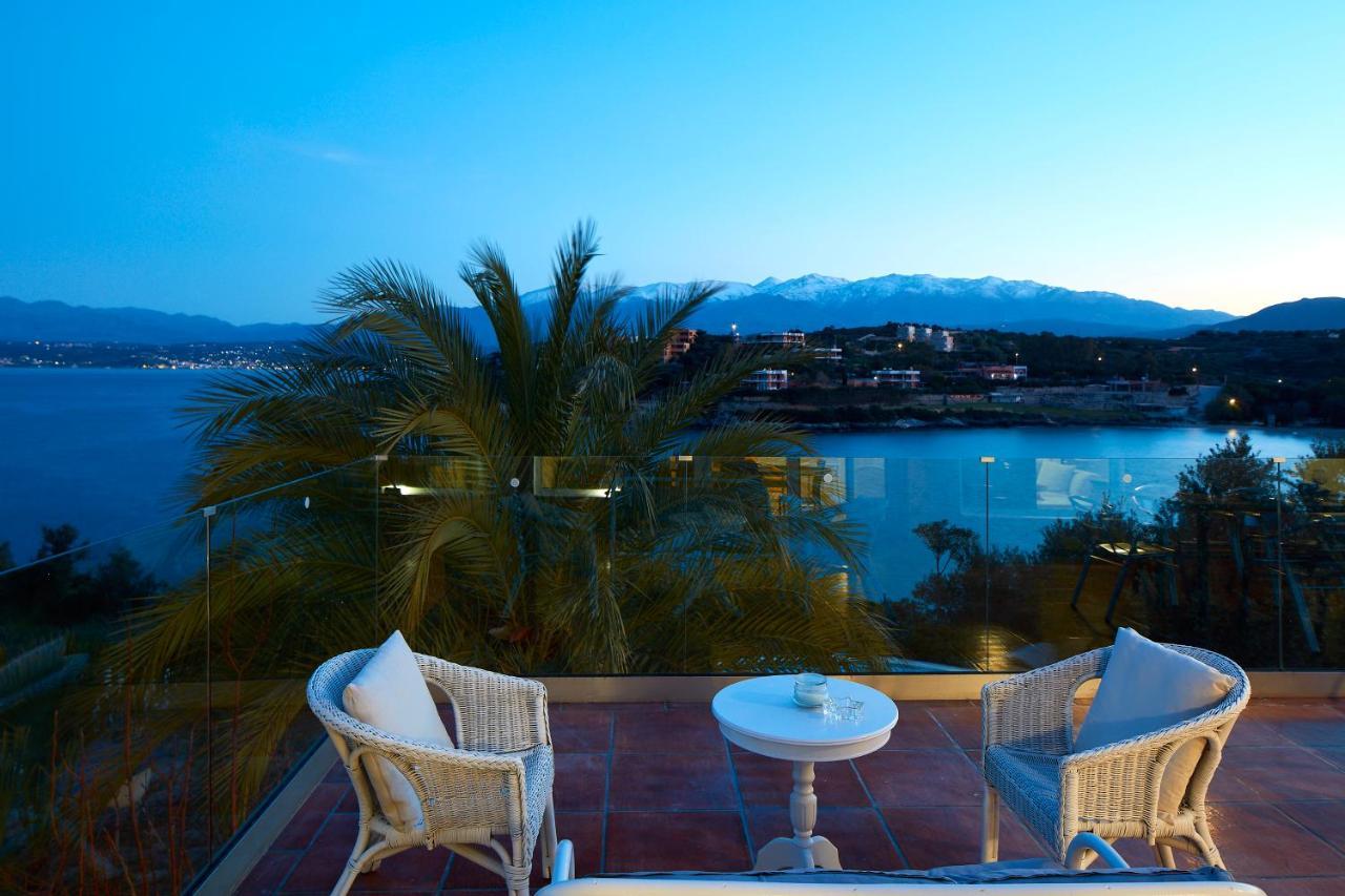 Seafront Villa Longobardi Ханья Экстерьер фото