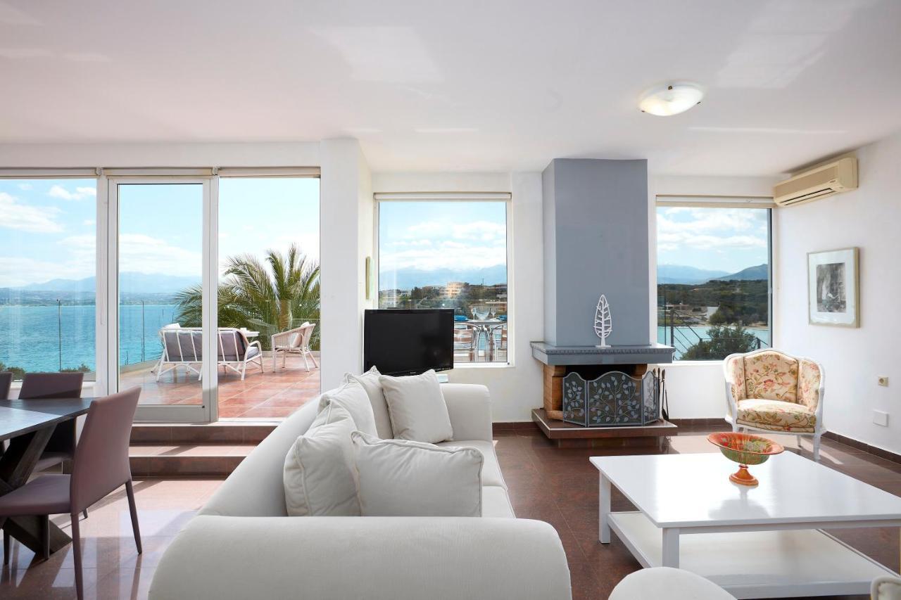 Seafront Villa Longobardi Ханья Экстерьер фото