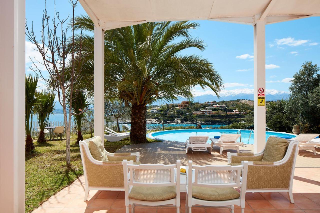 Seafront Villa Longobardi Ханья Экстерьер фото