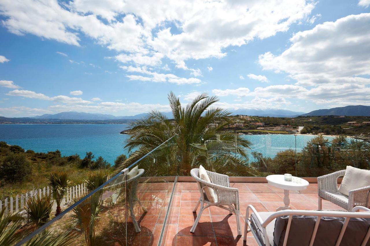 Seafront Villa Longobardi Ханья Экстерьер фото
