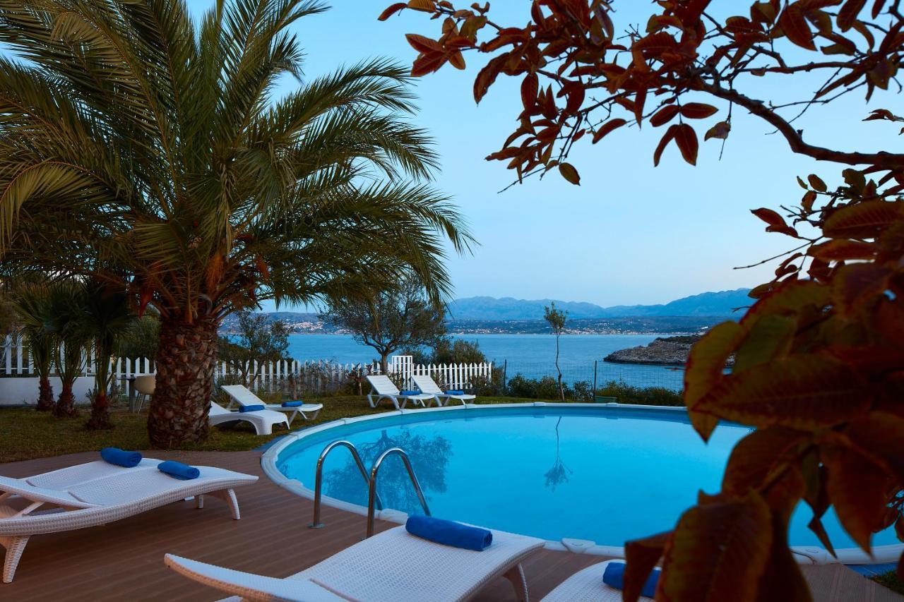 Seafront Villa Longobardi Ханья Экстерьер фото