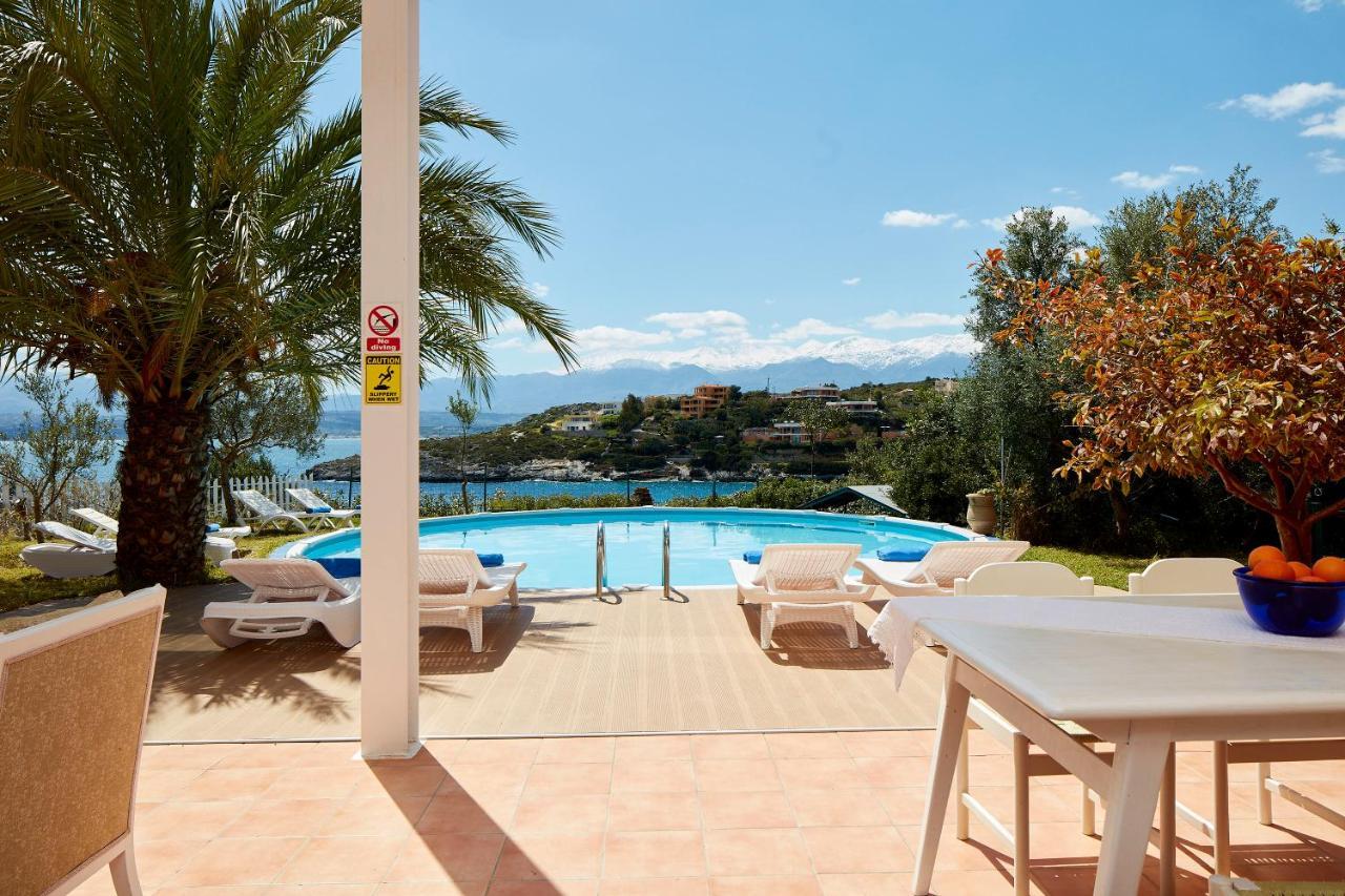 Seafront Villa Longobardi Ханья Экстерьер фото